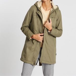 Patagonia Prairie Dawn Jacket in Olive Green, Size Medium
